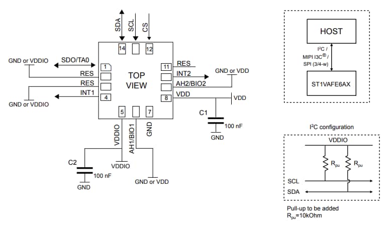 STMicroelectronics ST1VAFE6AX Biosensor mit vAFE-Kanal